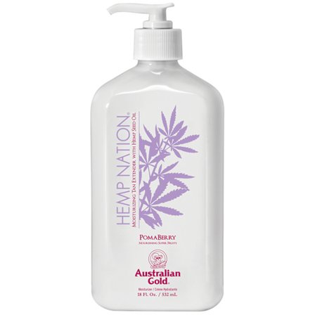 Australian Gold Hemp Nation Pomaberry Rusketuksen Ylläpitävä Vartalovoide Hamppuöljyllä 535 Ml