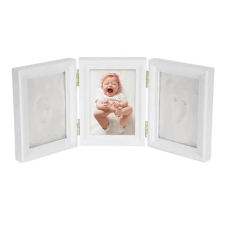 Baby Handprint Footprint Maker Kit Mindesmærke til nyfødte drenge Pigegave