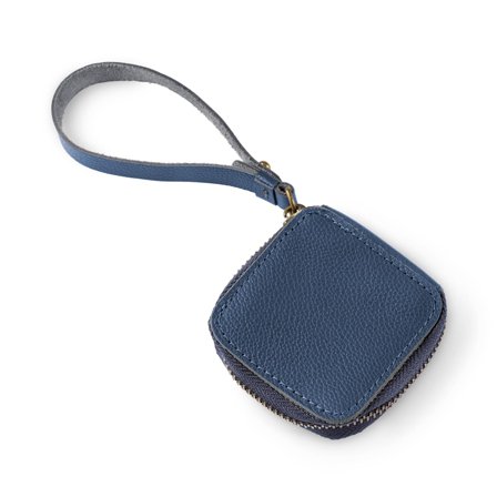 Organizer | Marineblaues Leder für Männer