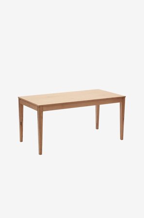Kave Home - Matbord Yain, 120-180 x 80 cm - Brun - Matbord - Från Homeroom