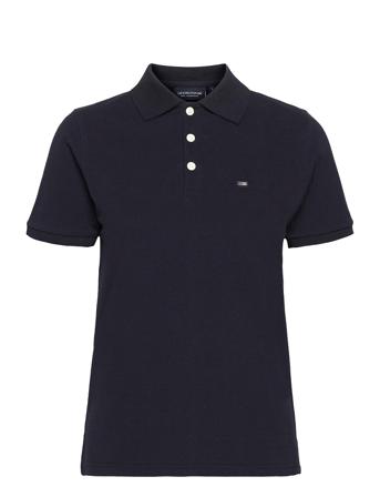 Jess Pique Polo Shirt Blue Lexington Clothing