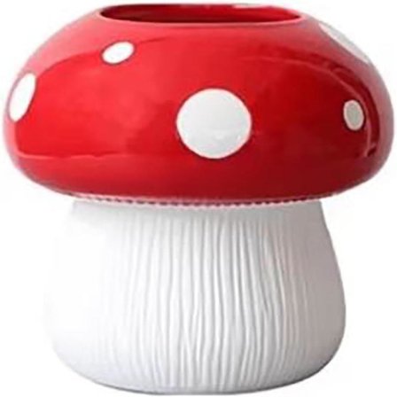 Pennhållare Svamp Pennställ Skrivbord Borstförvaringslåda Kreativ Bordsförvaring (12x11,5cm)