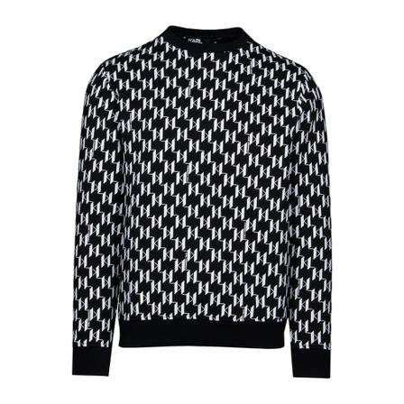 Karl Lagerfeld Sweatshirts Hoodies , Zwart , Heren , Maat: M