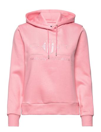 Reg Tonal Shield Hoodie Pink GANT