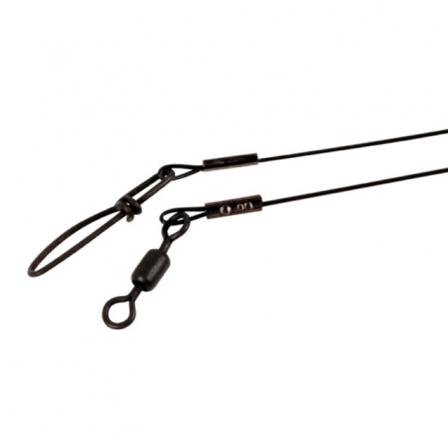 BFT nylon coated wire leader 12' 30lbs 2pack