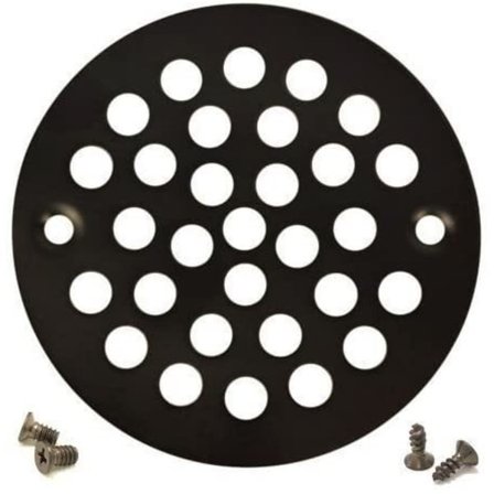 (Bluck) (grå) Kraftig aluminium dome vask afløbssi gulvafløbsdæksel til køkken, restaurant, bar, buffet eller fødevarevirksomhed.