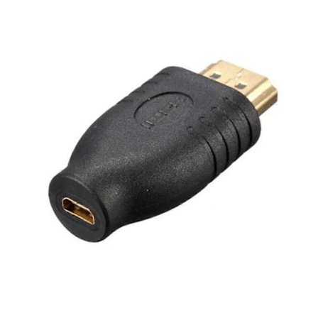 Standardi HDMI uros Type A - Micro HDMI naaras Type D -sovitinmuunnin Feb16