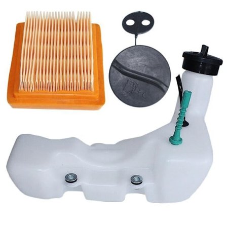 Drivstofftanklokk Luftfilter kompatibel med STIHL FS120 FS200 FS250R FS350 BT121 koppdel