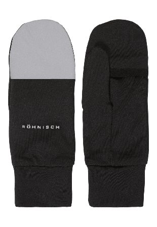 Röhnisch Glow Running Mittens Träningskläder Dam Svart ONESIZE