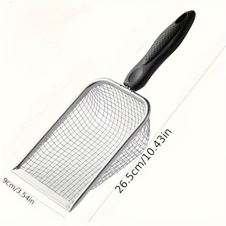 Havesejordssigte - Havesand- og gødningssigte med håndtag - Fås i to størrelser (3,8 mm og 5 mm), egnet [DB]