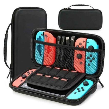 Hård Förvaringsväska Nintendo Switch Kompatibel Svart