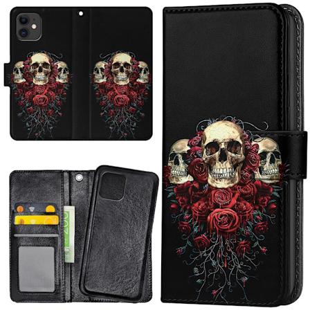 iPhone 12 Mini - Lompakkokotelo/Kuoret Skulls