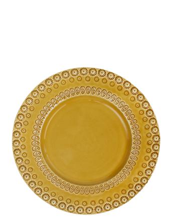 Daisy Dinnerplate 29 Cm 2-Pack Yellow PotteryJo