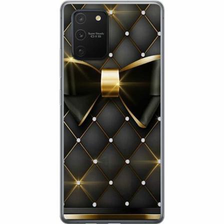 Samsung Galaxy S10 Lite Genomskinligt Skal Gyllene Rosett