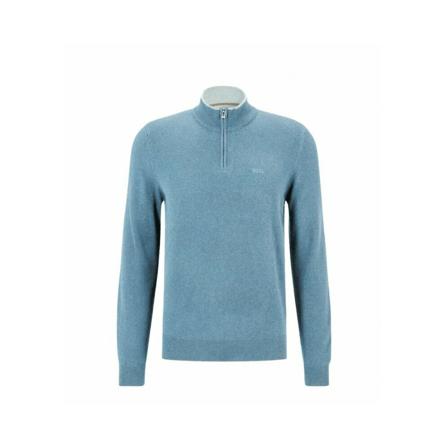 Hugo Boss, Knitwear Blauw, Heren, Maat:S