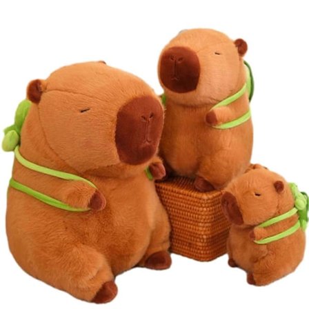 Søt Capybara Plysj, Capybara Kosedyr Myk Capybara Plysjleke