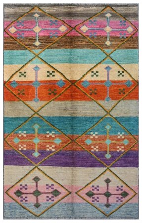 Small Moroccan Berber - Afghanistan 113X184 Wool, Rug