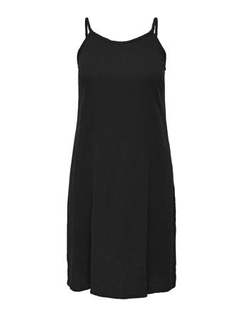 Carthyra Life Strap Midi Dress Wvn Black ONLY Carmakoma