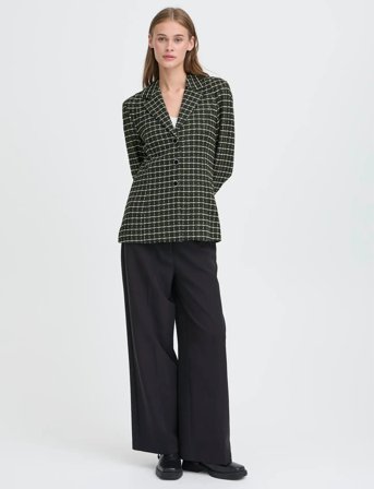 ICHI Ihkate Cloule Bl - Khaki green - S