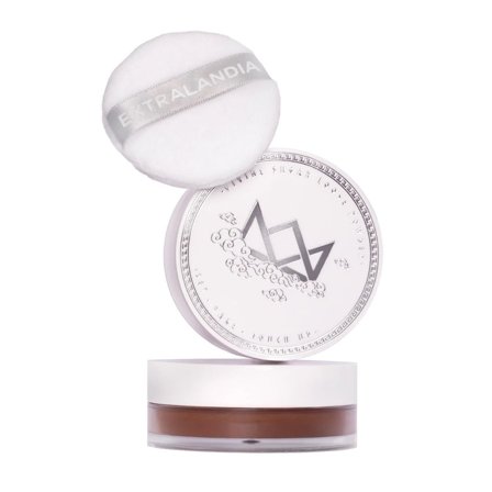 Extralandia Divine Sugar Loose Powder - Set Bake Touch Up 08 DEEP DARK WARM 5g - Cipria polvere