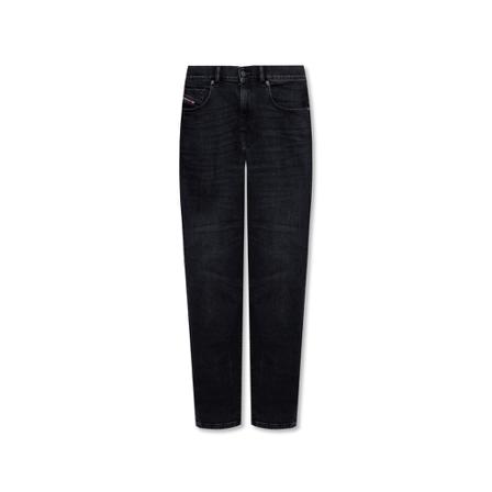 Diesel D-Strukt slim-fit jeans , Grijs , Heren , Maat: W29 L34