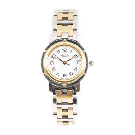 Hermès Vintage, Pre-owned Watches Geel, Dames, Maat:ONE Size,Zilver