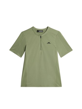 J.Lindeberg - Landa T-shirt - Grön - Kvinna - S