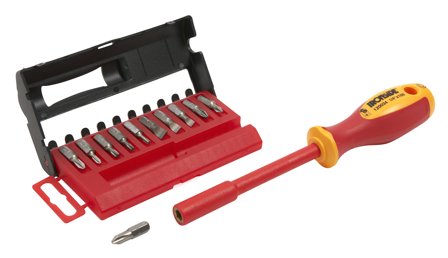 Ironside 120032 Bitsmejsel 1000 V, med 11 bits, Skruva