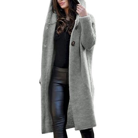 Damtröja för vardaglig plusstorlek Cardigan Toppar Rock för skola kontor lounge dagligen