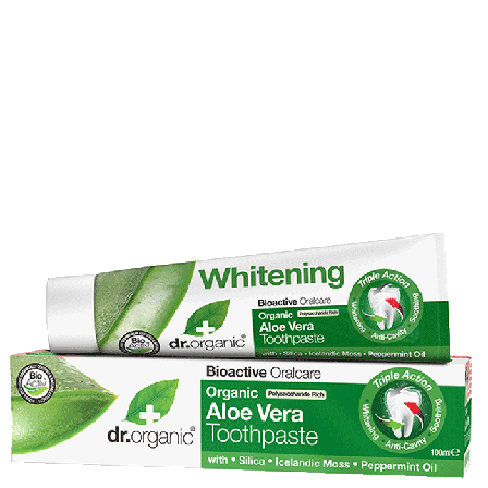 Dr Organic Aloe Vera Tandkräm 100 ml
