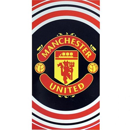 Manchester United FC Pulse Handduk Storlek One size Svart/Röd/Vit Svart/Röd/Vit Svart/Röd/Vit One size