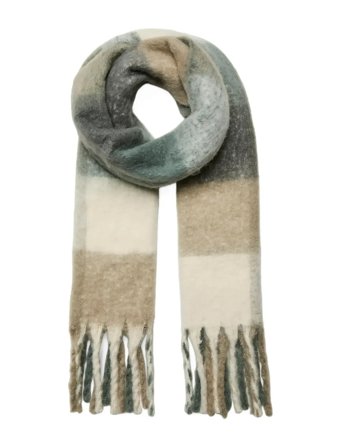 Vmivy League Scarf Noos Green Vero Moda