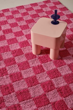 Jotex - Bomullsteppe Bomull Rosa/lys rosa MELA - Kjøp Bomulls- & filleryer hos Jotex