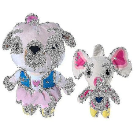 2 ST Chip och Potatis Plysch Mjukt Gosedjur Leksak Barn