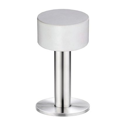 Dørstopper Gummistopper HVIT 80MM Hvit