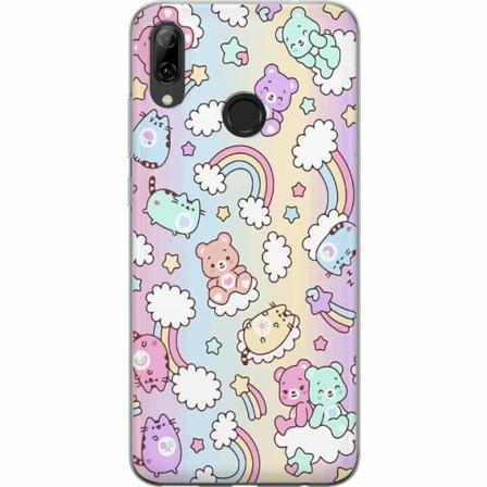 Huawei P Smart 2019 Genomskinligt Skal Kawaii