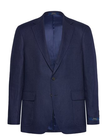 Polo Ralph Lauren Polo Modern Fit Tick-Weave Sport Coat - Blue - 52
