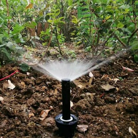 Hagesprinkler, 1/2 tommers popup-impeller selvsprinklerhode plens sprinkler