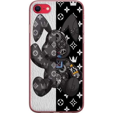 Apple iPhone 8 Gennemsigtig cover LV Bunny