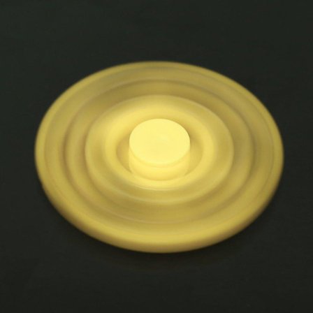 Stilful Stress-reducer Håndspinner med LED-lys til Børn