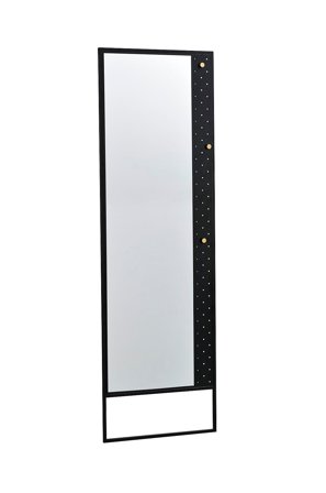 Rowico Home - Gulvspejl Malone, 53 x 170 cm - Sort - Store spejle - Fra Homeroom