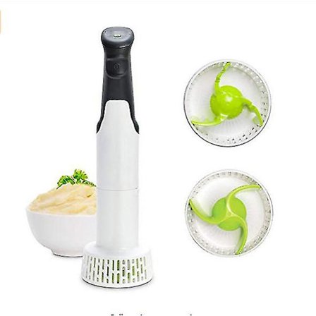 Elektrisk Potatismosa, Stavmixer 3-i-1 Grönsakshackare Multiset Puré Och Vispset Immersion Blender Perfekta Blandningar Och Puréer För Babymat