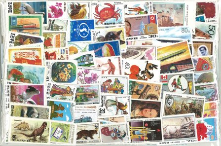 Nordkorea - Postfrisk - 199 miniark og 807 frimærker