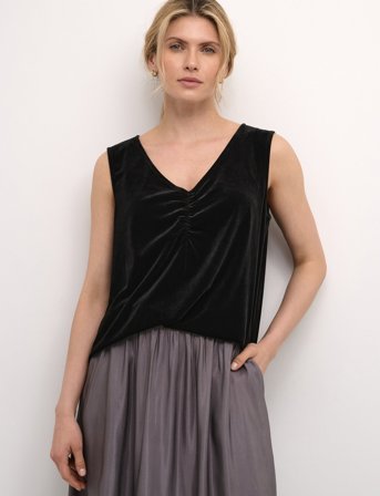 Cream Crpativa Blouse - Black - L