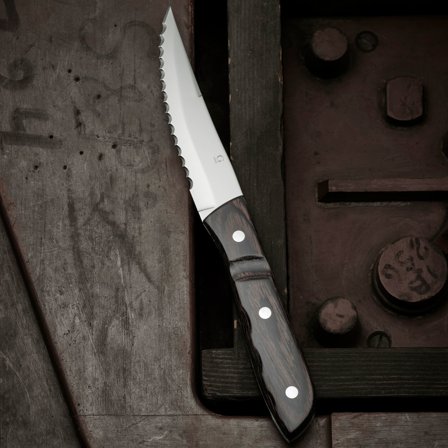 Gense Old Farmer Classic biffkniv XL 4 stk, tre/stål