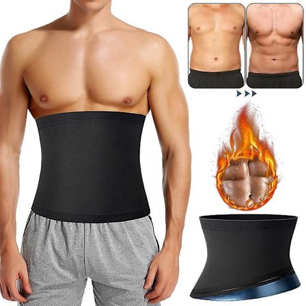 Vatsaa pienentävä miesten Sauna Body Shaper Trainer -korsetti -