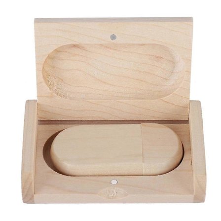 Eksklusiv 16 GB U-disk Hurtig & Tabsfri Dataoverførsel Maple USB 2.0 Hukommelseskort