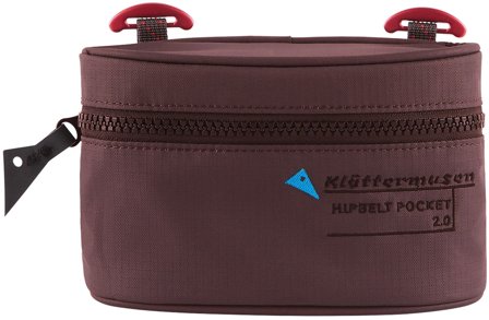 Klättermusen Hipbelt Pocket 2.0 lisätasku, viininpunainen