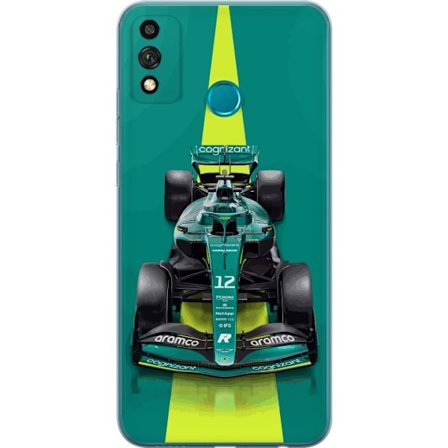 Kompatibelt Mobildeksel til Honor Honor 9X Lite Aston Martin Formel 1-bil i grønt racingdesign med moderne studiofølelse