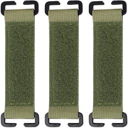 3 stk. Taktiske Mærker Molle Fastgørelse, Taktiske Molle Stropper Molle Velcro Panel Til Mærker Rygsække